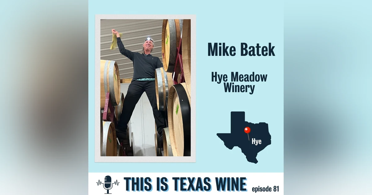 Mike Batek of Hye Meadow Winery
