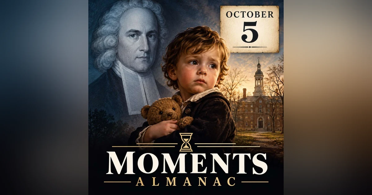October 5 | Moments Almanac | Orphan