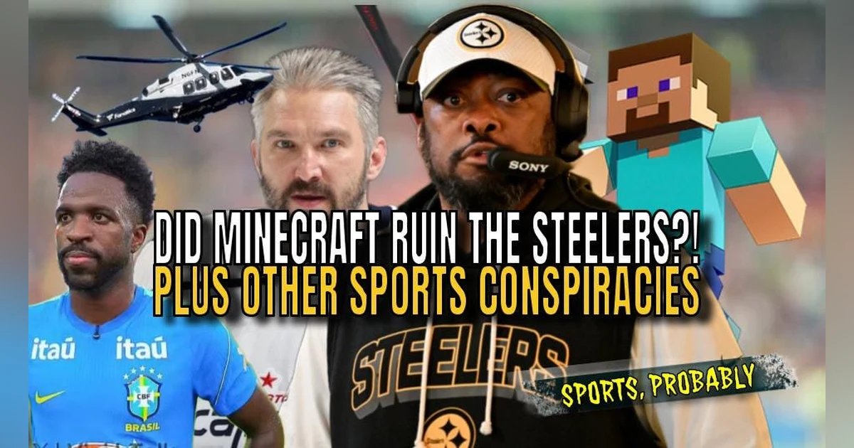 Did Minecraft Ruin the Steelers?! (Plus NFL Ref Chaos, LeBron’s Helicopter & White Sox Fever)