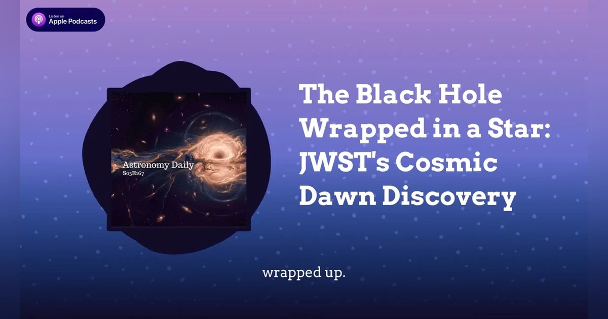 The Black Hole Wrapped in a Star: JWST’s Cosmic Dawn Discovery