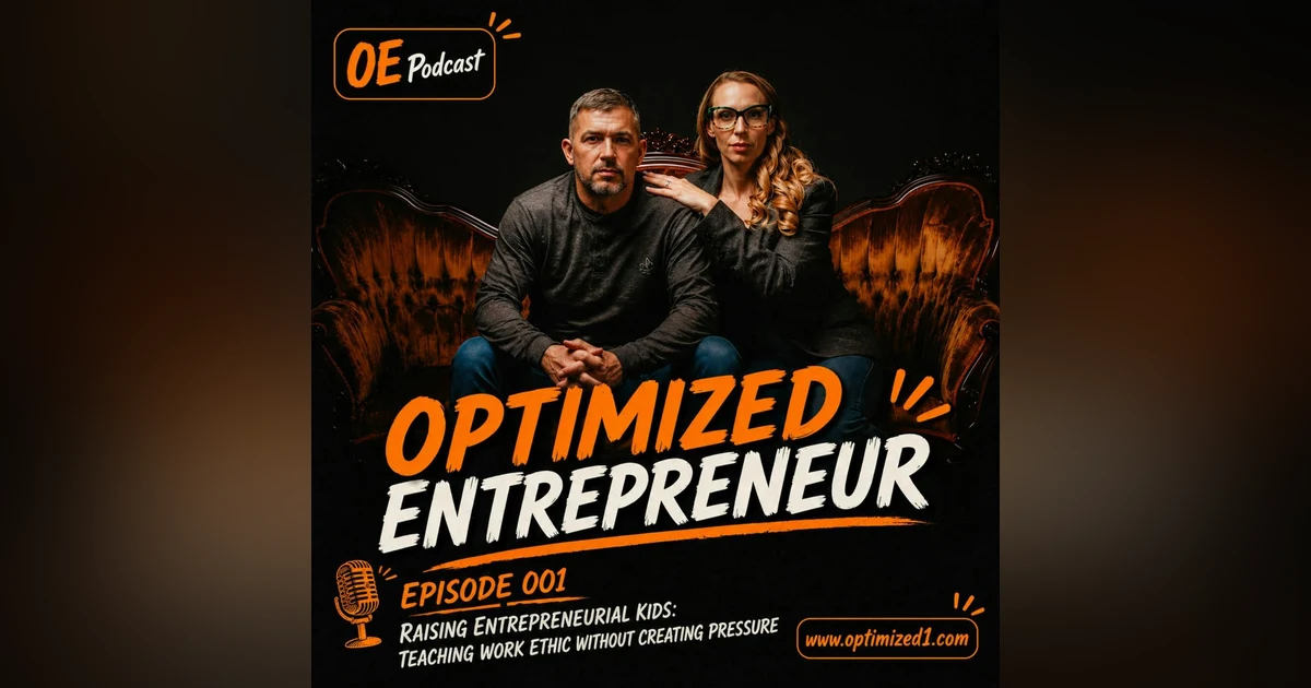 "Raising Entrepreneurial Kids: Teaching Work Ethic Without Creating Pressure"