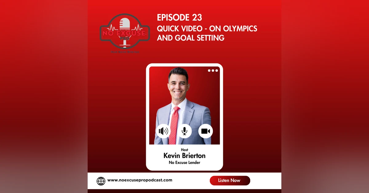 Episode 23: Quick Video - on Olympics and Goal Setting
