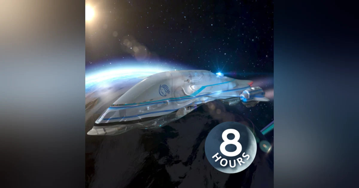 Spaceship Ambience for Sleeping or Studying 8 Hours | Space Sounds White Noise