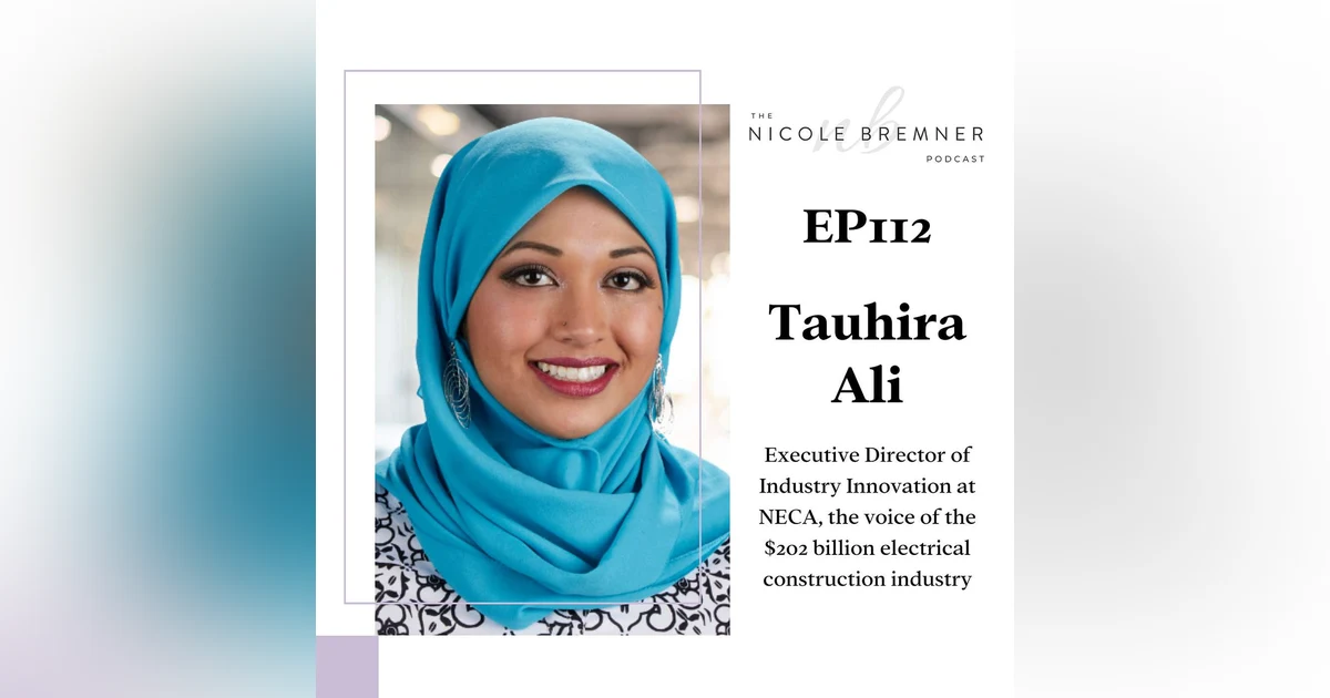 ‘Machines won’t take over, they will just help us do our jobs better’ – discussing user-driven design and technology in the construction industry with NECA executive director Tauhira Ali #112