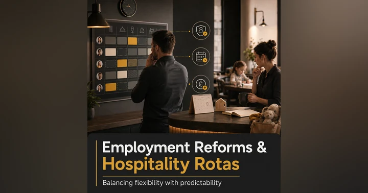 image for Employment Reforms and Hospitality Rotas: Balancing Flexibility with Predictability