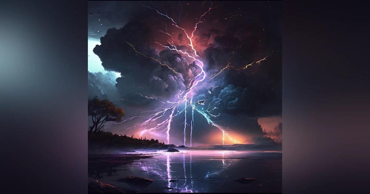 The Incredible Sound of Thunder during a Heavy Rainstorm!