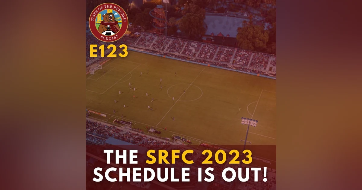 S1E123 - The SRFC 2023 Schedule Is Out! Start Game Planning!