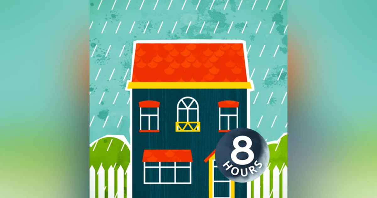 Rain Sounds on Roof to Help You Sleep, Relax or Study | Rainstorm White Noise 8 Hours