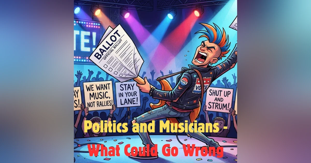 Politics and Musicians - What Could Go Wrong