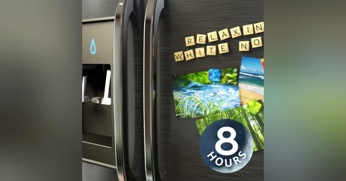White Noise Refrigerator Sleep Sounds 8 Hours