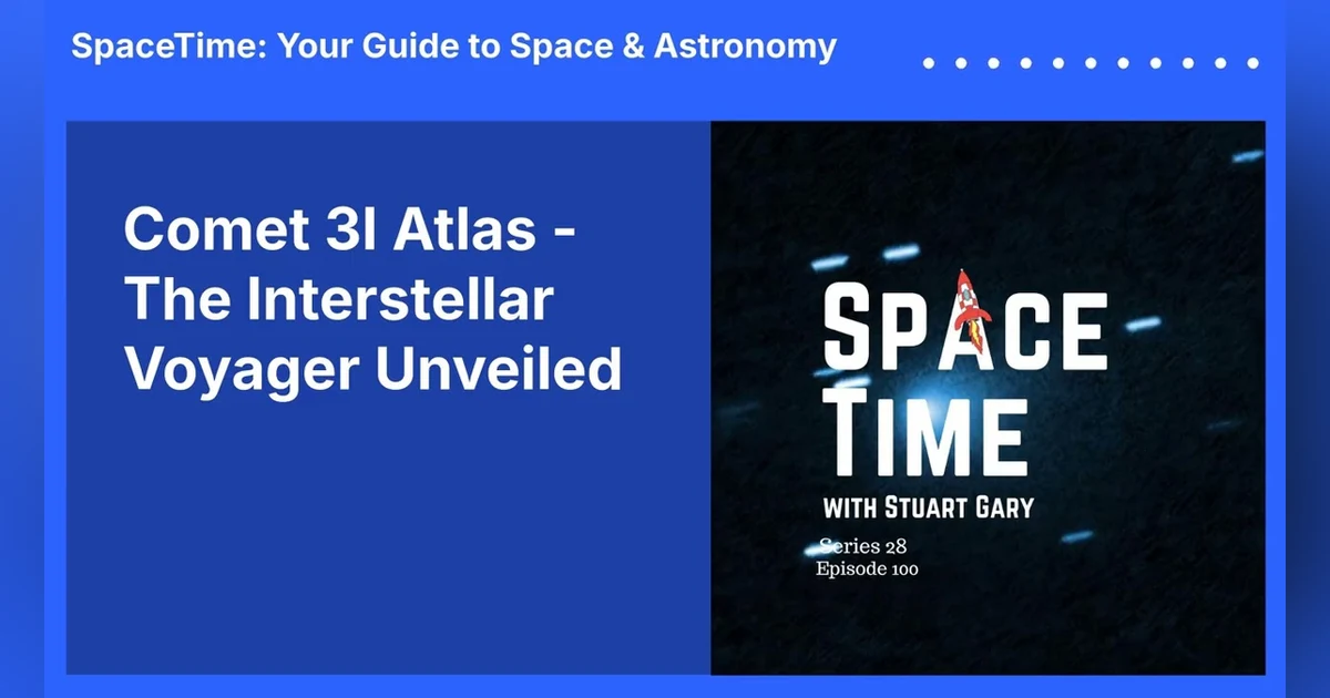 Comet 3I Atlas - The Interstellar Voyager Unveiled