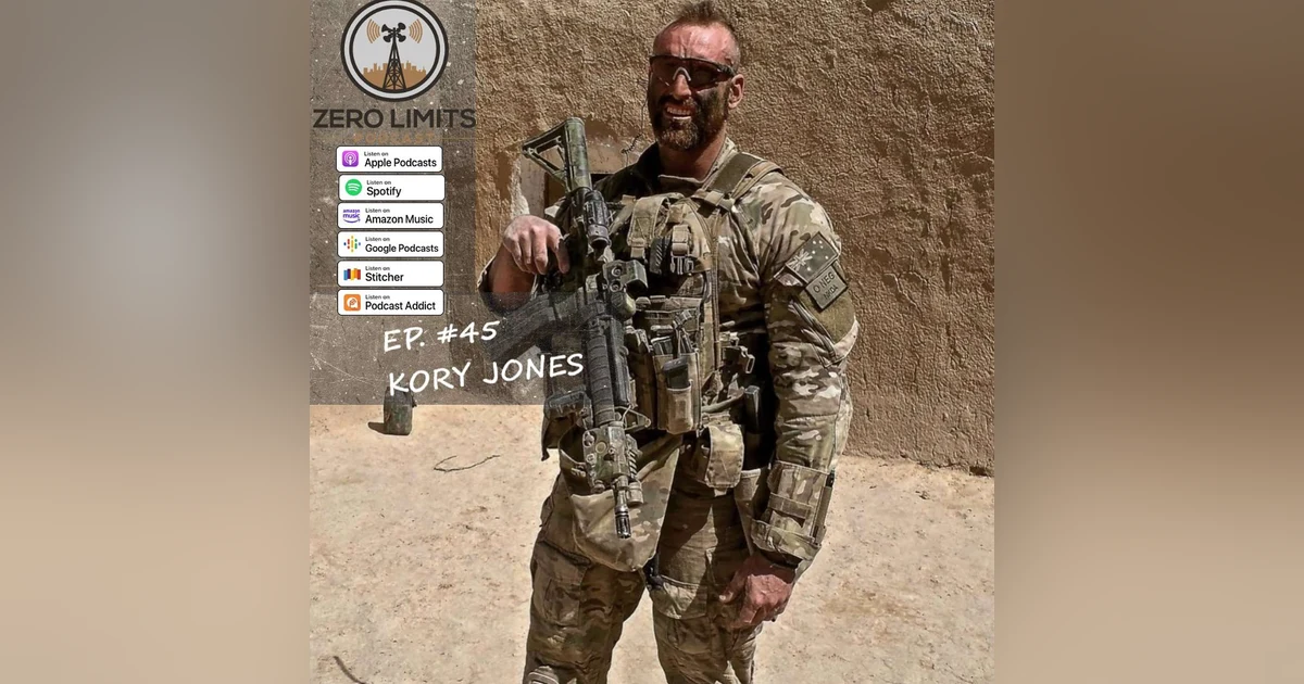 Ep. 45 Kory Jones former 2 Commando Regiment Afghanistan Combat Veteran, Private Military Contractor and Paramilitary Advisor