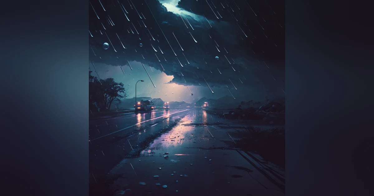 The Symphony of the Storm: A Majestic Blend of Rain and Sound