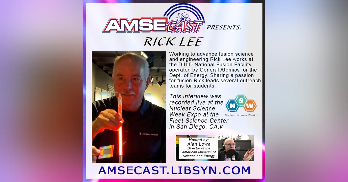 AMSEcast with guest Rick Lee