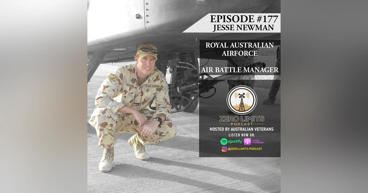 Ep.177 Jesse Newman Royal Australian Airforce Air Battle Manager