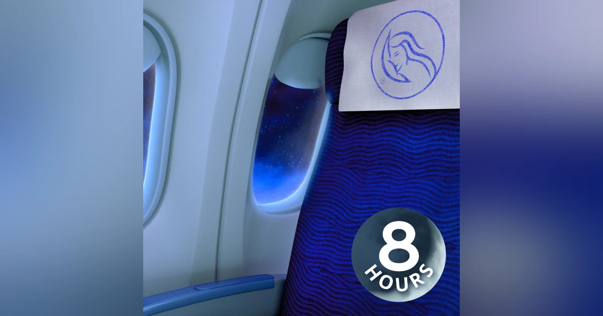 Fall Asleep with 8 Hours of Airplane White Noise