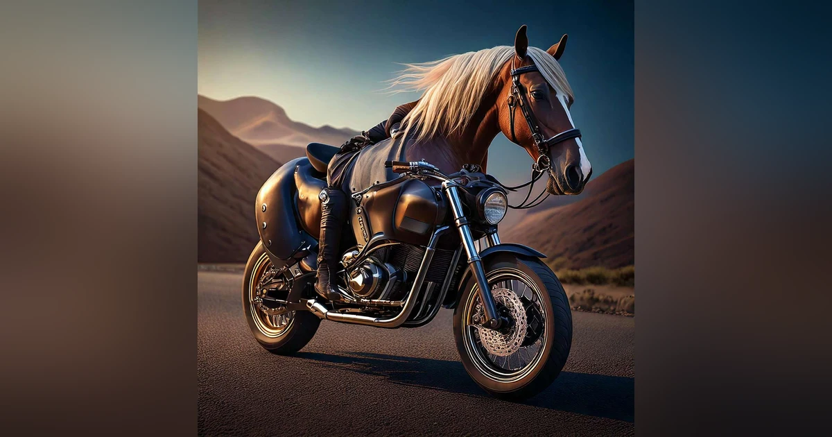 From the horse to the steel horse