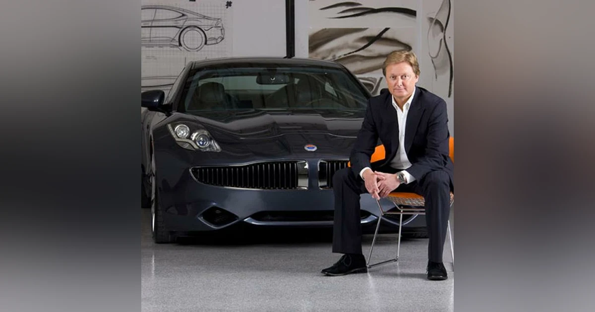 Henrik Fisker the iconic automotive designer is interviewed by David Cogan of the Eliances