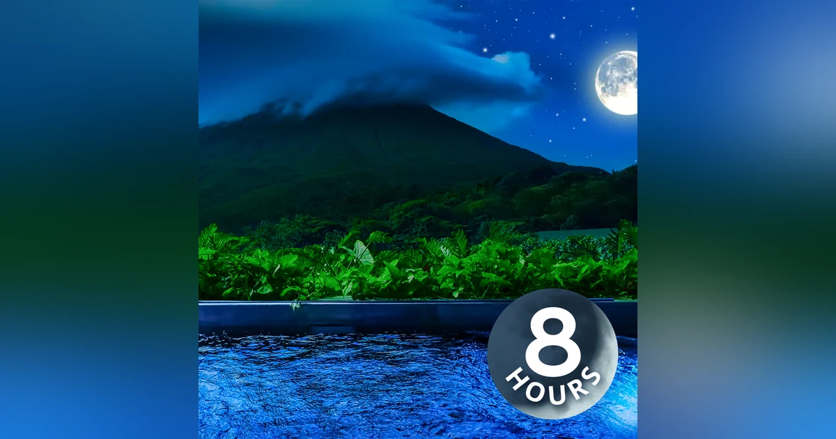 Water Sounds for Sleeping | 8-Hour Water White Noise for Relaxation & Meditation