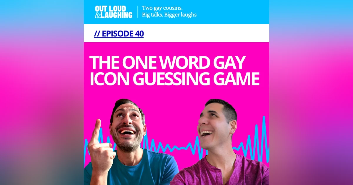 The One Word Gay Icon Guessing Game