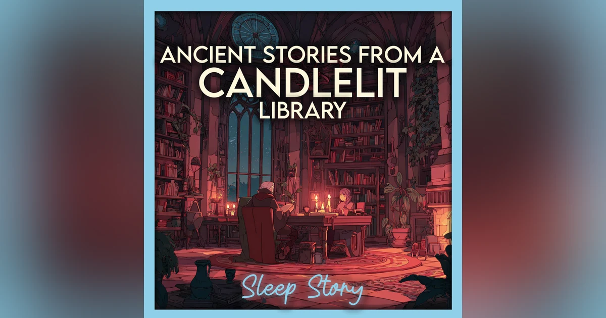 The Hidden Library: A Candlelit Sleep Story for Adults for Deep Rest