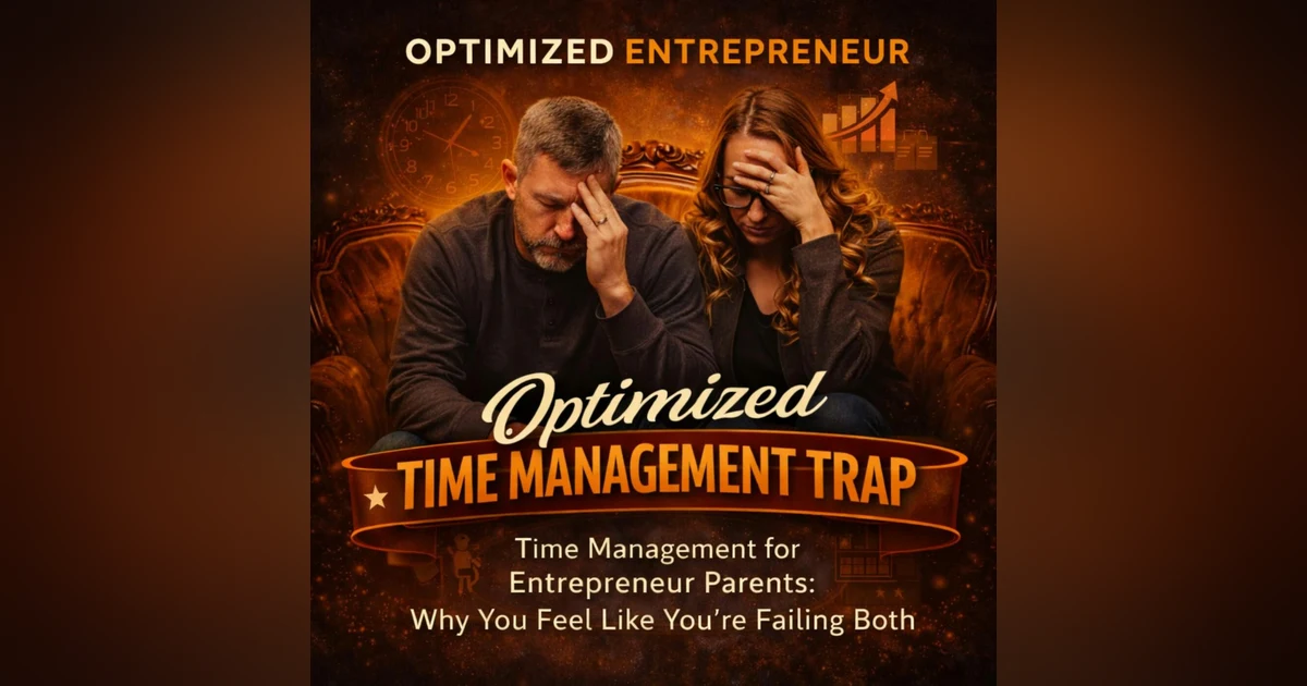Time Management for Entrepreneur Parents: Why You Feel Like You're Failing Both