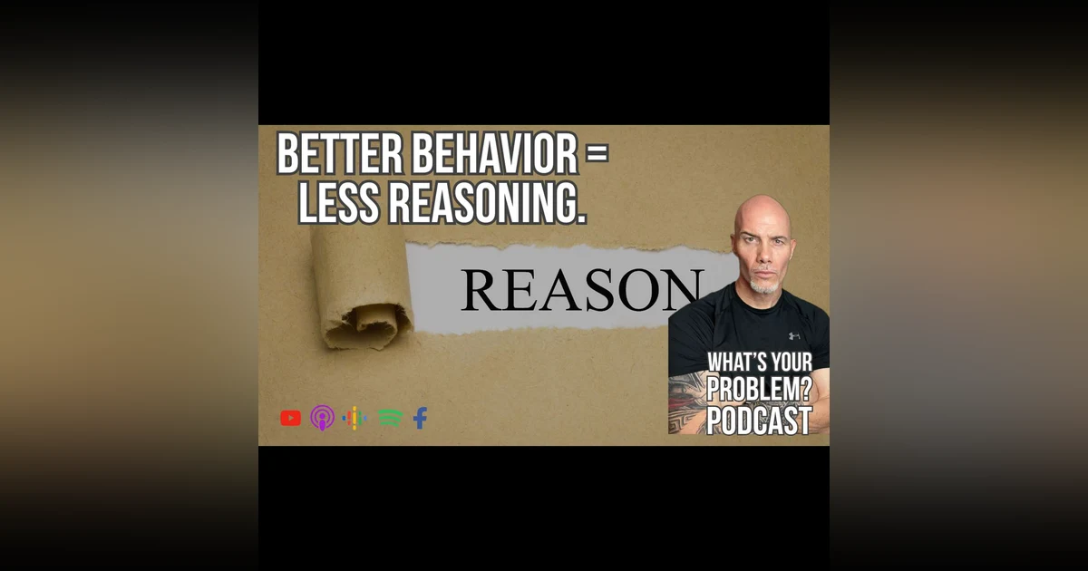 858. Better behavior = less reasoning.