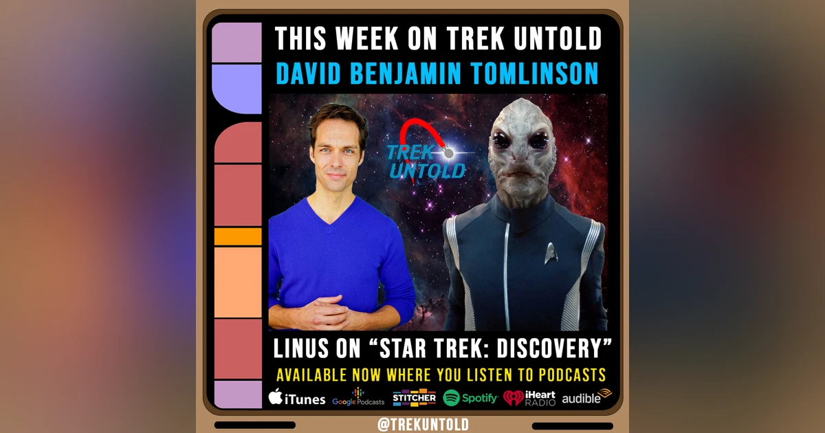 73: David Benjamin Tomlinson, Linus from "Star Trek: Discovery"
