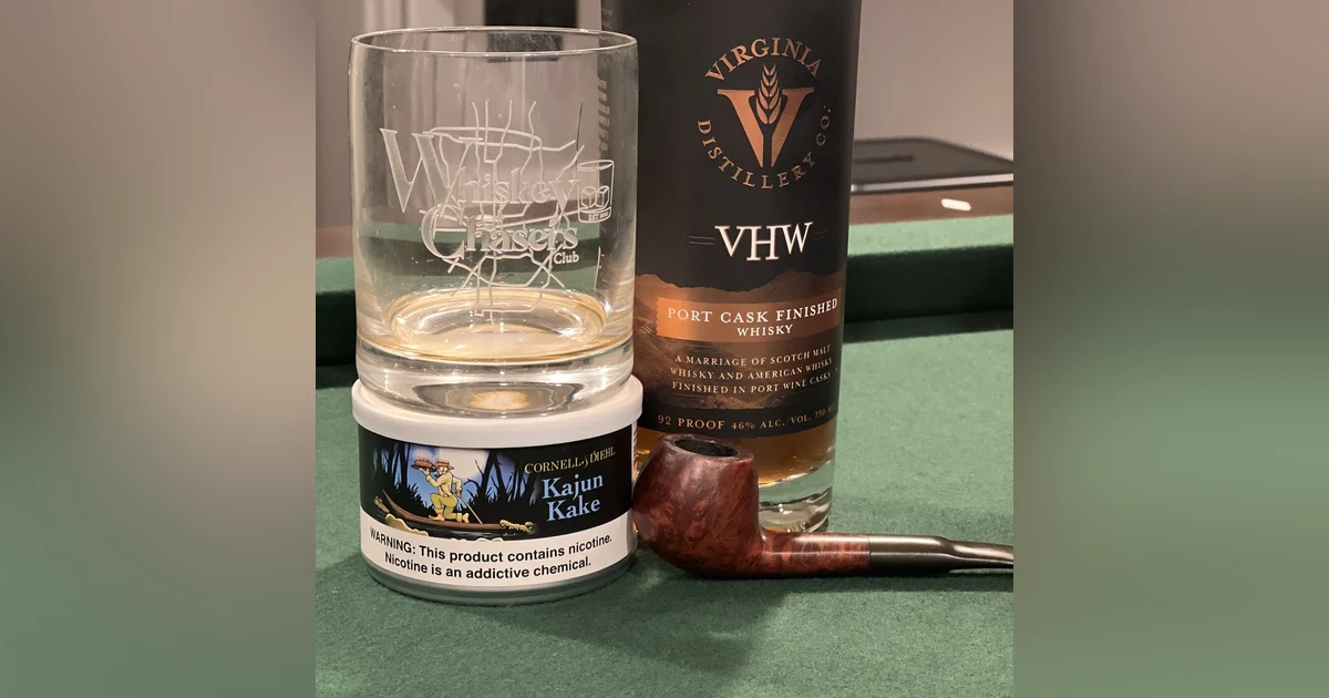 Virgina VHW Port cask and Kajun Kake!