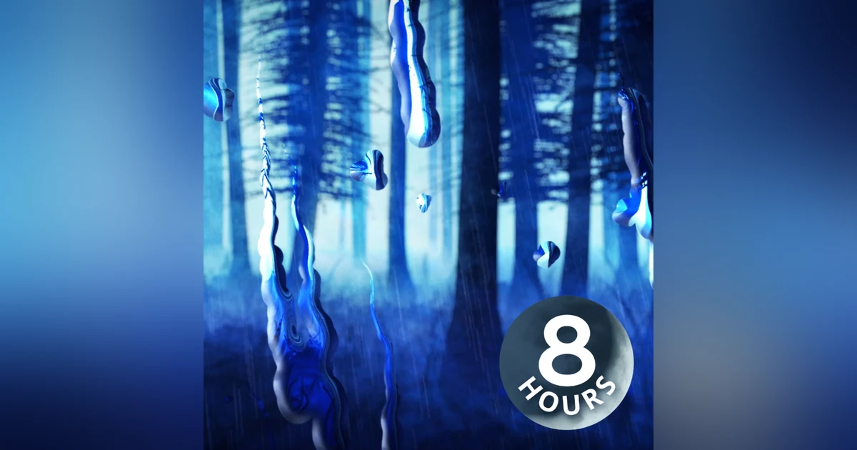 Thunderstorm Rain Sounds 8 Hours | White Noise for Sleep