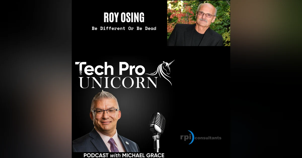 Be Different Or Be Dead - Audacious Leadership - Author Roy Osing
