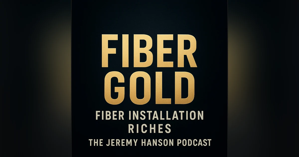 Fiber Gold: Custom Fiber Installation for High-Profit Business & Side Hustle