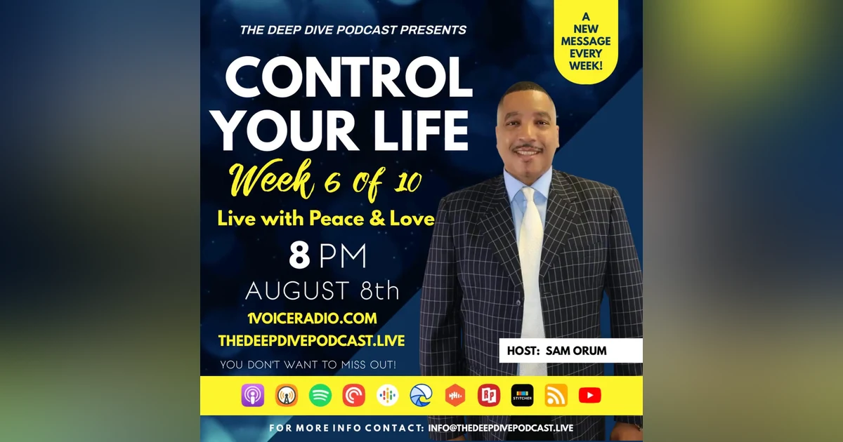 Control Your Life Week 6