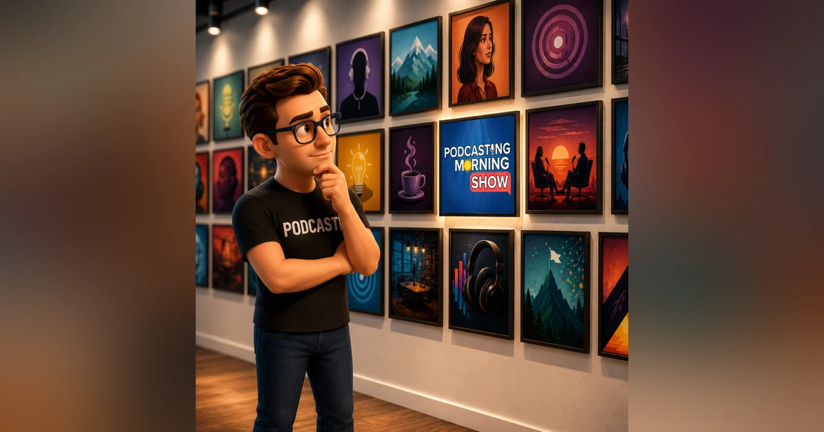 543. How Effective Is Your Podcast Cover Art?