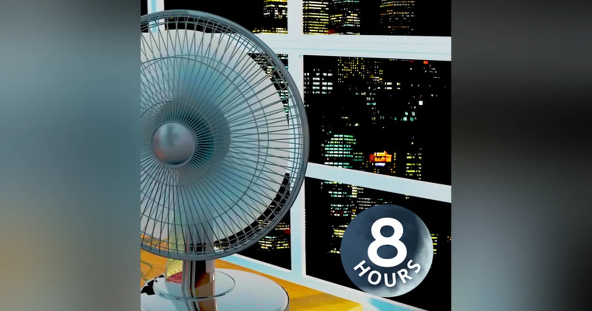 Block out Snoring Sounds & Distractions with Fan White Noise 8 Hours | Sleep, Study, Focus
