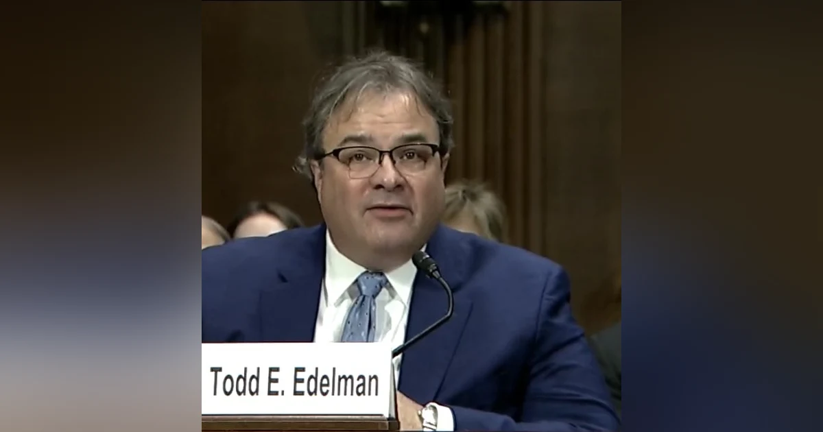 Judicial Appointments and the Controversy over the Honorable Todd E. Edelmann