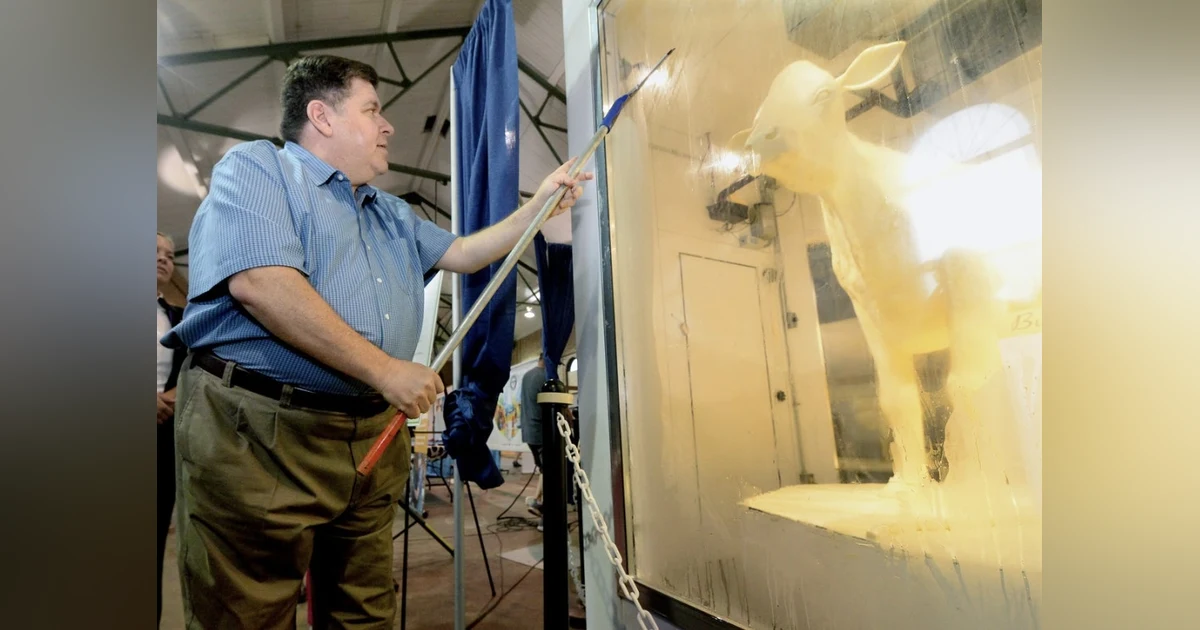 Oh, What a Week--Meet The Butter Cow, Texas!