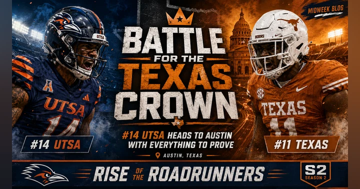 image for Battle for the Texas Crown: #14 UTSA Heads to Austin With Everything to Prove