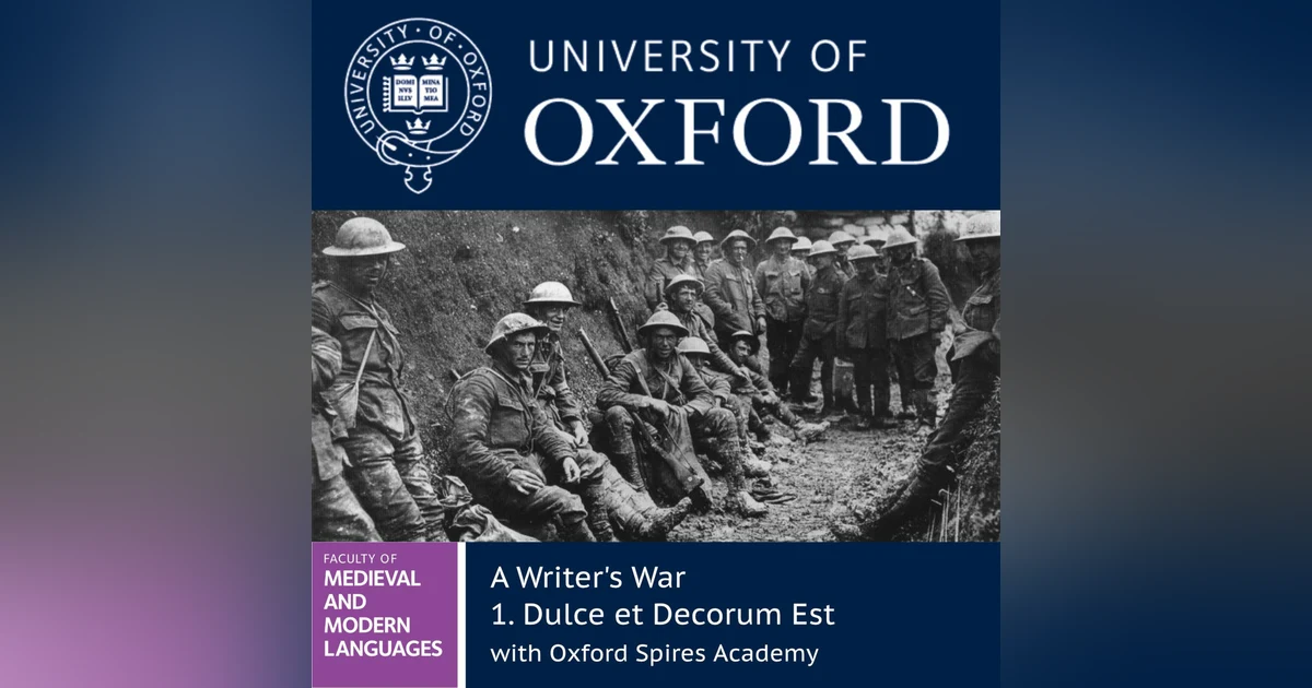 A WRITER'S WAR 1 | Dulce et Decorum Est