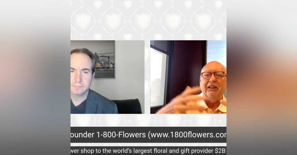 Jim McCann, Founder 1800Flowers world’s largest floral 1.5B annual sales