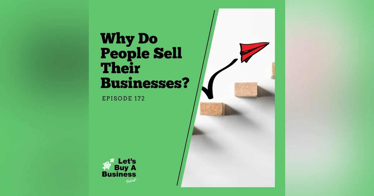 Why Do People Sell Their Businesses?