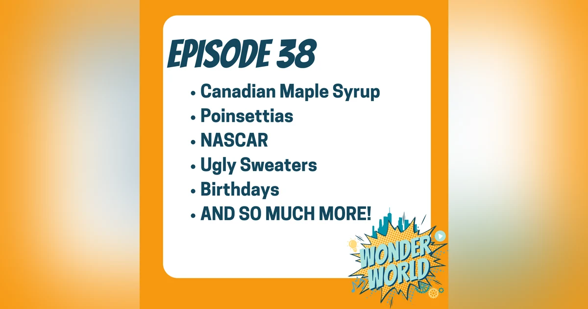 Wonder World Podcast Monday, December 11