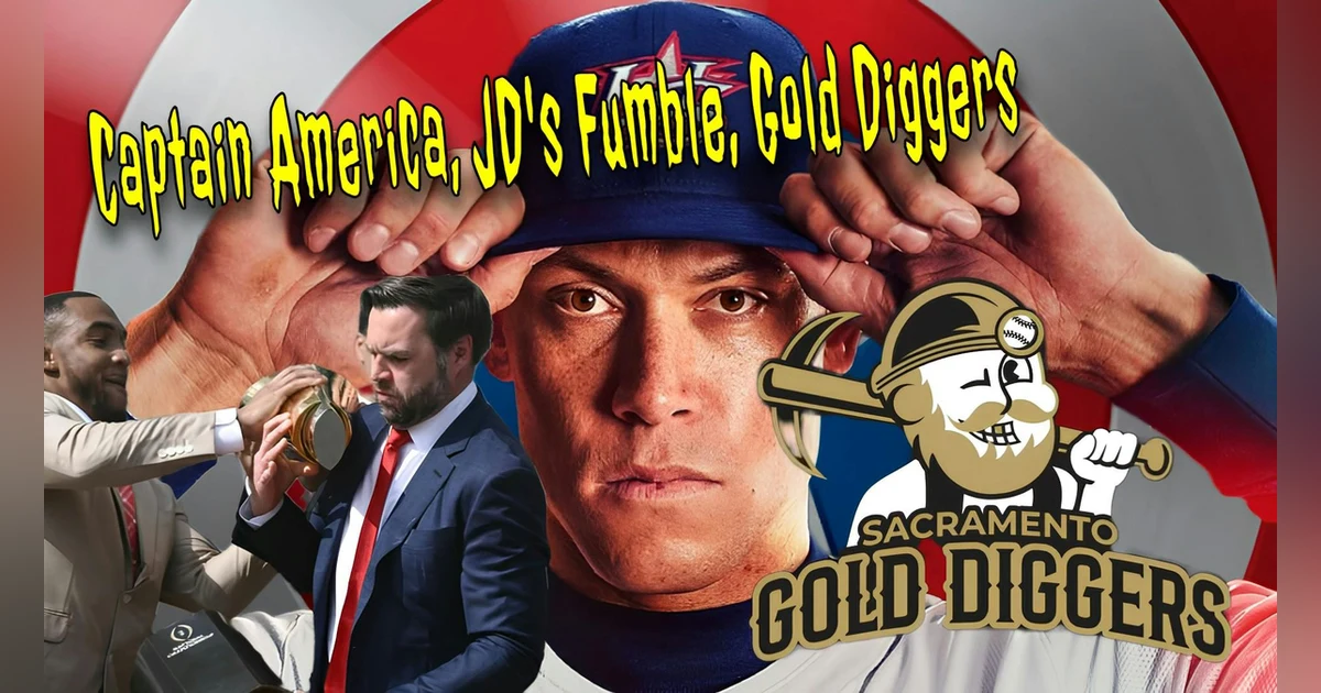 Aaron Judge Named Captain | JD Vance’s Trophy Fail | Sacramento Gold Diggers