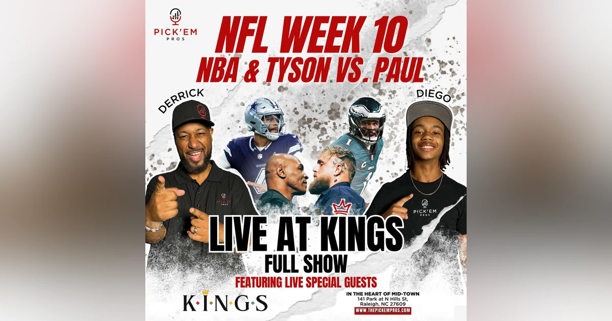 🏈 NFL Week 10 Bold Predictions, Tyson vs Paul Showdown, NBA Power Rankings & Rising High School Stars Spotlight! 🏈🔥