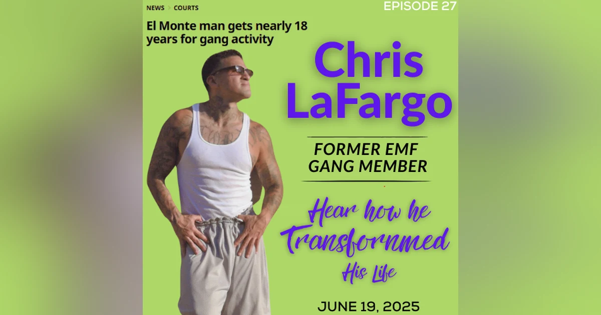 Former EMF Gang Member Talks Faith, Hope, Redemption