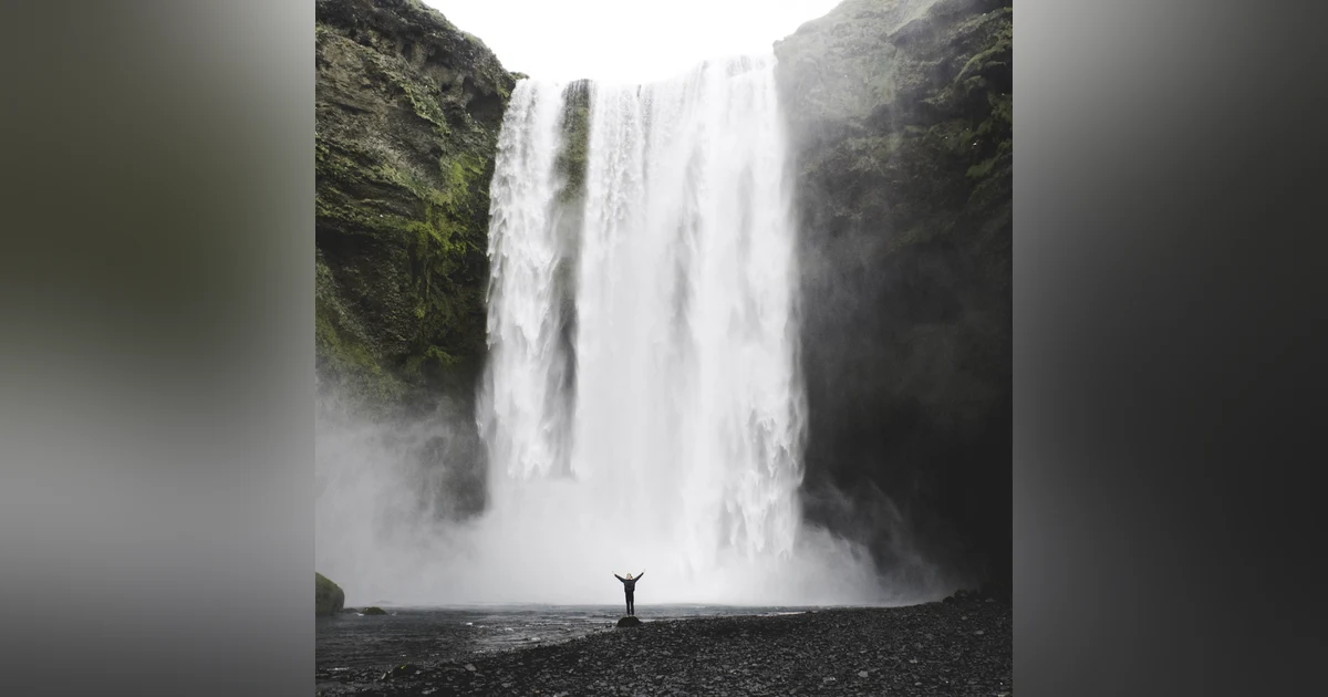 Sleep Soundly with Relaxing Waterfall Sounds: 8 Hours of Soothing White Noise for Deep Sleep