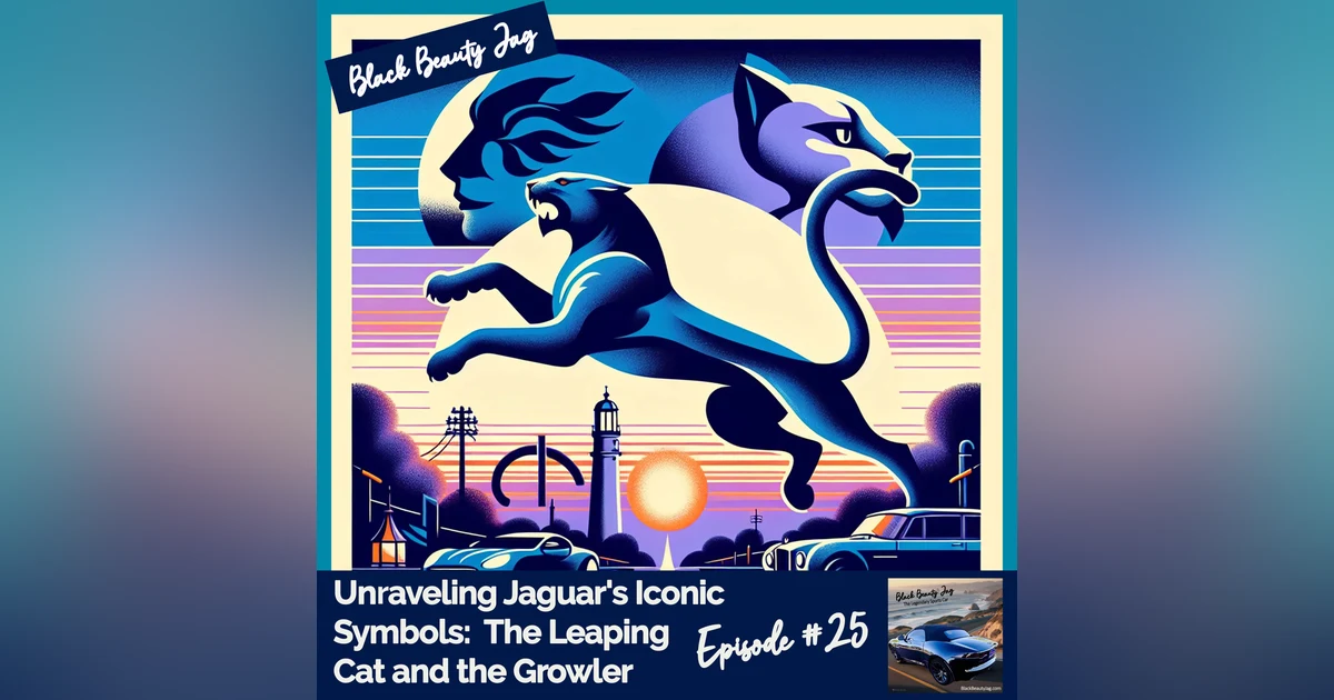 Unraveling Jaguar's Iconic Symbols:  The Leaping Cat and the Growler #25