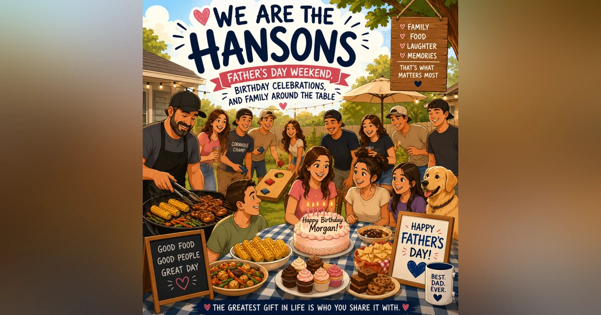 Father's Day Weekend, Birthday Celebrations, and Family Around the Table