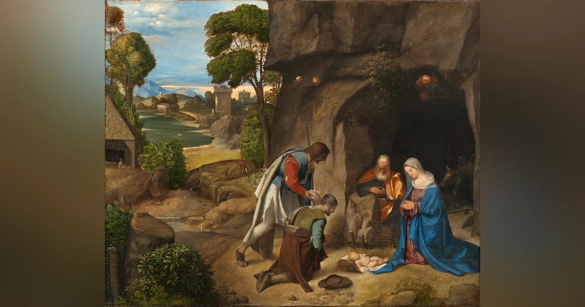 The Adoration of the Shepherds by Giorgione