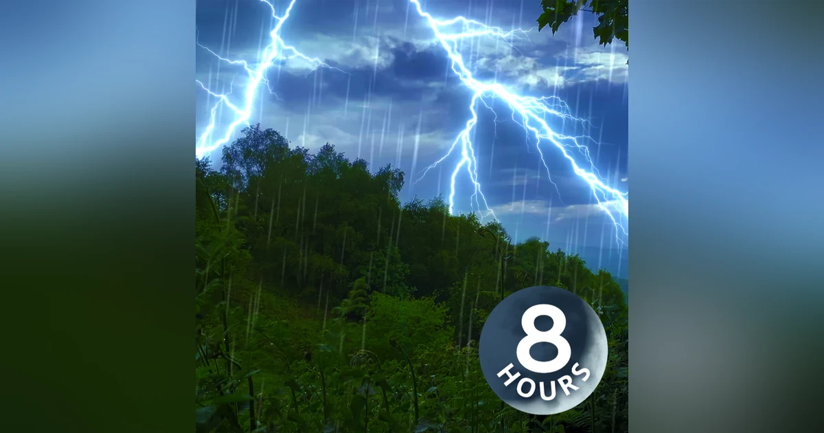 8 Hours Thunderstorm Sleep Sounds